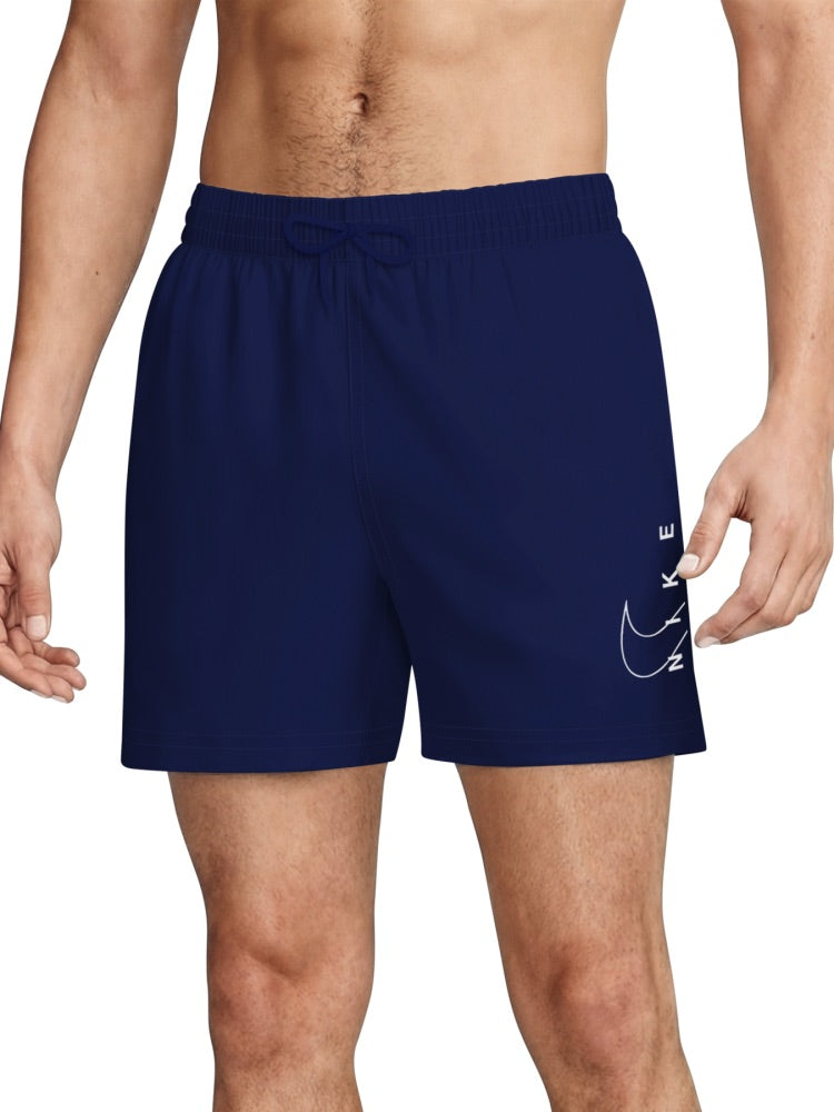 Nike Swim Breaker Men's 5" Brief-Lined Volley Short - Midnight Navy alternate image 2