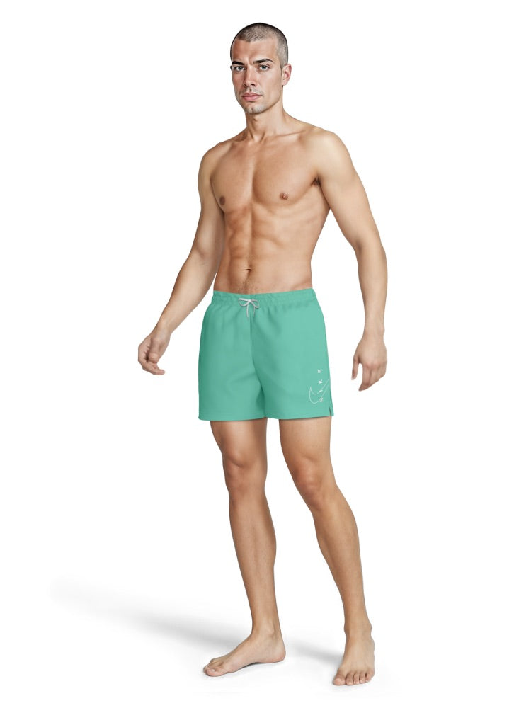 Nike Swim Breaker Men's 5" Brief-Lined Volley Short - Bleached Turq