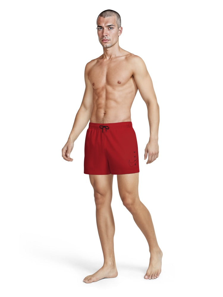 Nike Swim Breaker Men's 5" Brief-Lined Volley Short - University Red