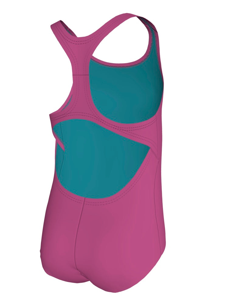 Nike Swim Little Kid's (Girls') Racerback One Piece - Desert Pink alternate image 1
