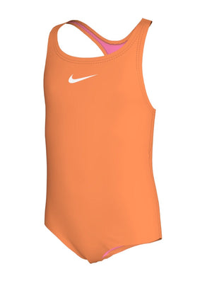 Nike Swim Little Kid's (Girls') Racerback One Piece - Orange Pulse