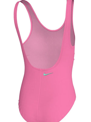 Nike Swim Big Kids' (Girls') U-Back One Piece - Pink Glow alternate image 1