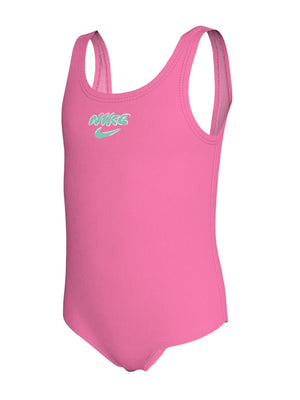 Nike Swim Little Kid's (Girls') U-Back One Piece - Pink Glow
