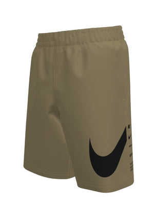 Nike Swim Breaker Big Kids' (Boys') 7" Brief-Lined Volley Short - Parachute Beige