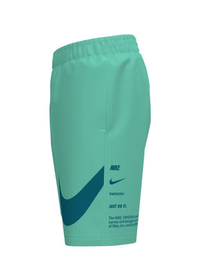 Nike Swim Breaker Big Kids' (Boys') 7" Brief-Lined Volley Short - Bleached Turq alternate image 1