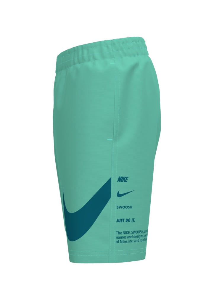 Nike Swim Breaker Big Kids' (Boys') 7" Brief-Lined Volley Short - Bleached Turq alternate image 1