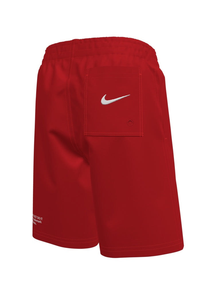 Nike Swim Breaker Big Kids' (Boys') 7" Brief-Lined Volley Short - University Red alternate image 2