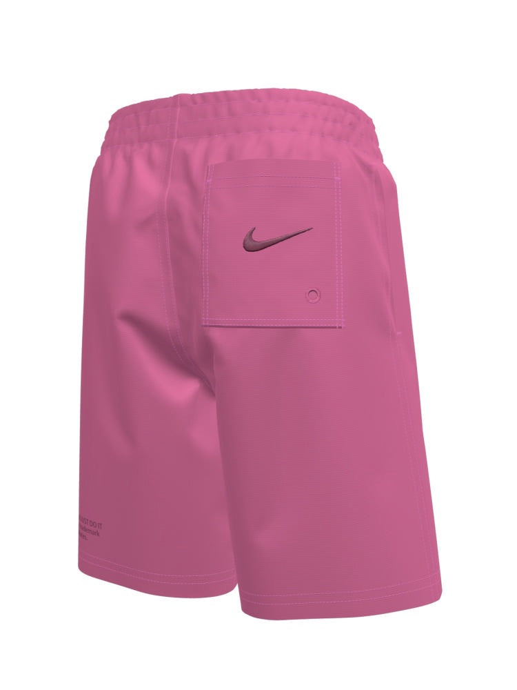 Nike Swim Breaker Big Kids' (Boys') 7" Brief-Lined Volley Short - Pink Glow alternate image 2