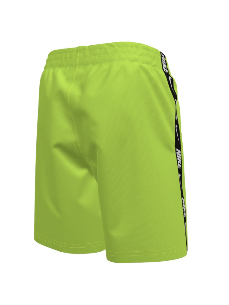 Nike Swim Breaker Logo Tape Big Kids' (Boys') 7" Brief-Lined Volley Short - Volt alternate image 2