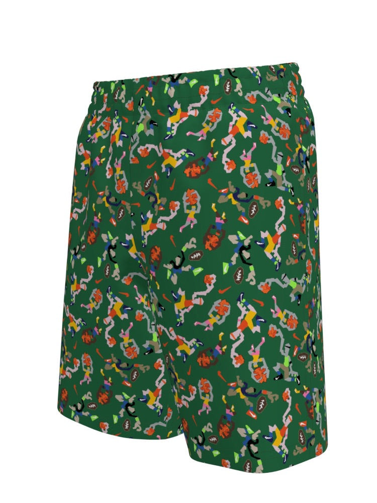 Nike Swim Breaker Big Kids' (Boys') 7" Brief-Lined Volley Short - Malachite