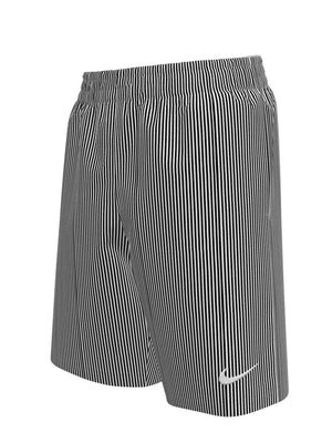 Nike Swim Breaker Big Kids' (Boys') Ripple Texture 7" Brief-Lined Volley Short - Black
