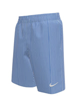 Nike Swim Breaker Big Kids' (Boys') Ripple Texture 7" Brief-Lined Volley Short - Blue Crystal