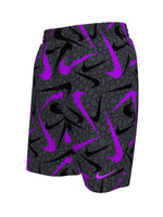 Nike Swim Breaker Big Kids' (Boys') 7" Brief-Lined Volley Short - Black