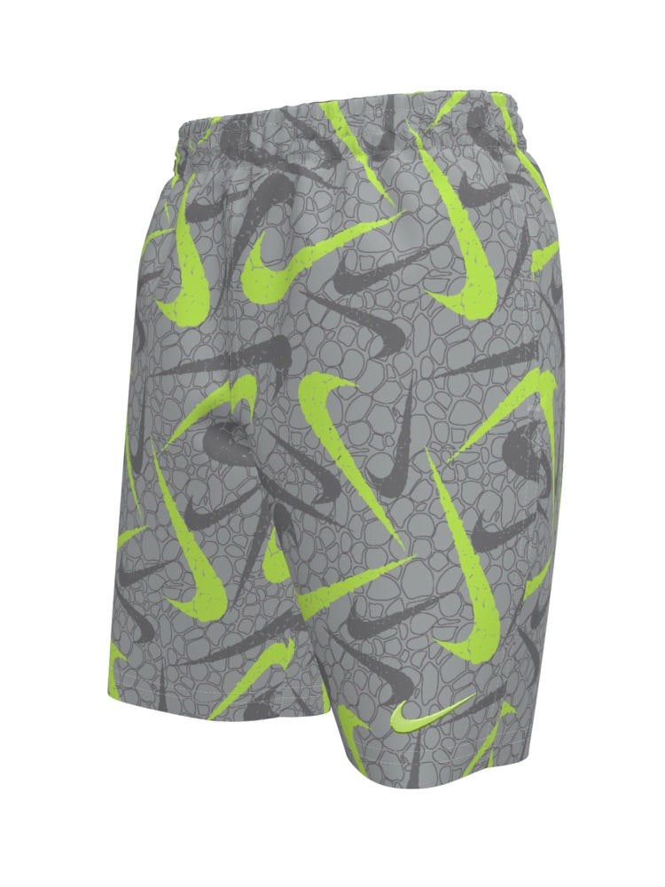 Nike Swim Breaker Big Kids' (Boys') 7" Brief-Lined Volley Short - Wolf Grey