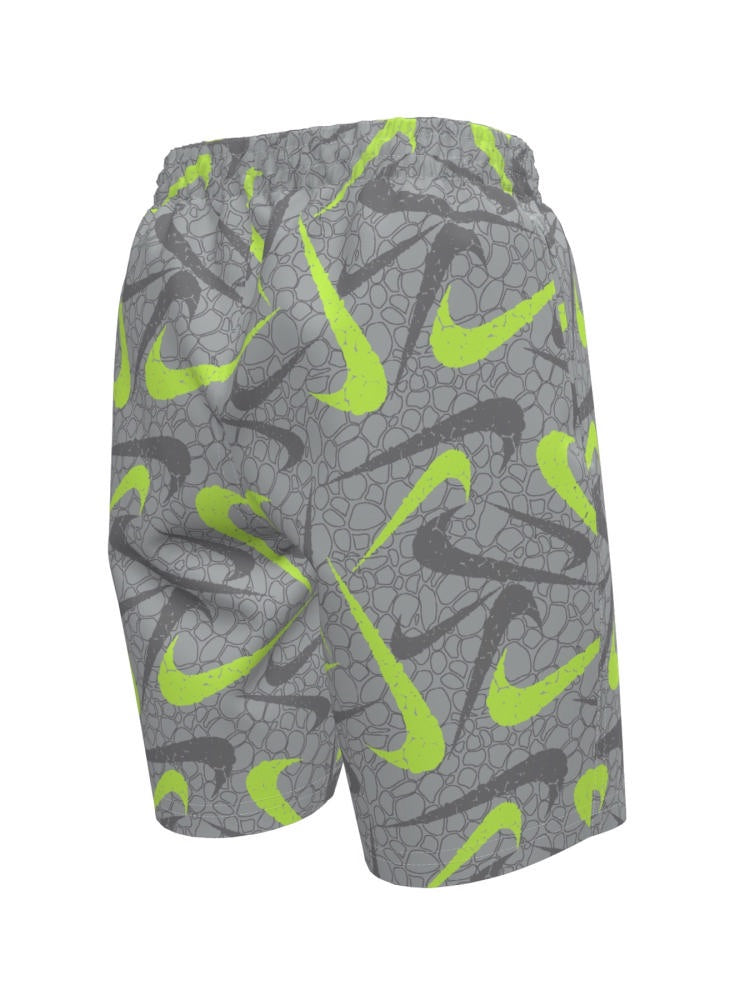 Nike Swim Breaker Big Kids' (Boys') 7" Brief-Lined Volley Short - Wolf Grey alternate image 2