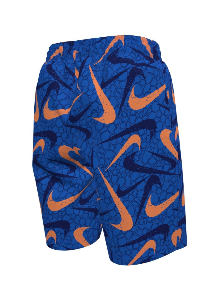 Nike Swim Breaker Big Kids' (Boys') 7" Brief-Lined Volley Short - Blue Crystal alternate image 2