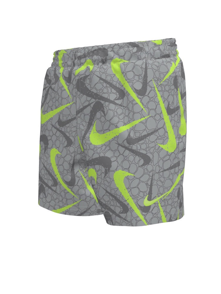 Nike Swim Breaker Big Kids' (Boys') 4" Brief-Lined Volley Short - Wolf Grey