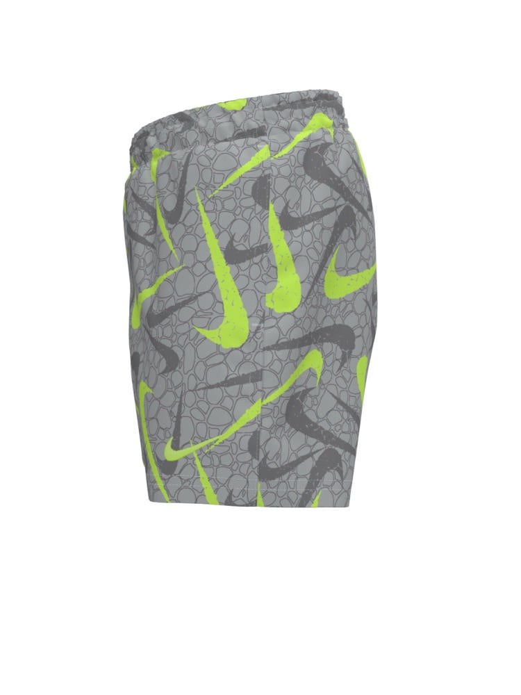 Nike Swim Breaker Big Kids' (Boys') 4" Brief-Lined Volley Short - Wolf Grey alternate image 1