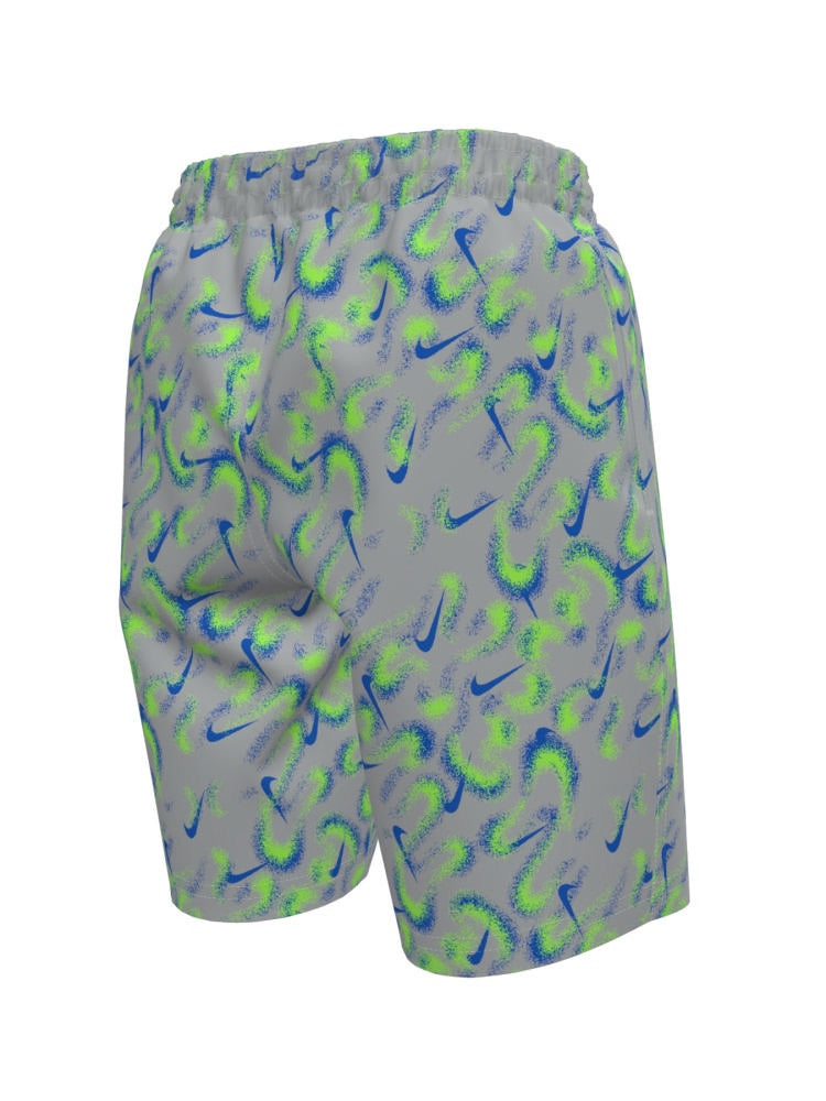 Nike Swim Breaker Big Kids' (Boys') 7" Brief-Lined Volley Short - Voltage Green alternate image 2