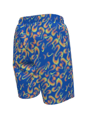 Nike Swim Breaker Big Kids' (Boys') 7" Brief-Lined Volley Short - Blue Crystal alternate image 2