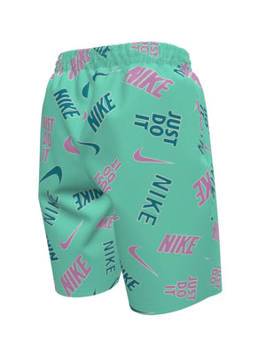 Nike Swim Breaker Big Kids' (Boys') 7" Brief-Lined Volley Short - Energy alternate image 2