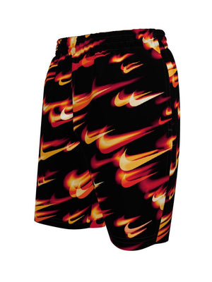 Nike Swim Breaker Big Kids' (Boys') 7" Boxer Volley Short - University Red