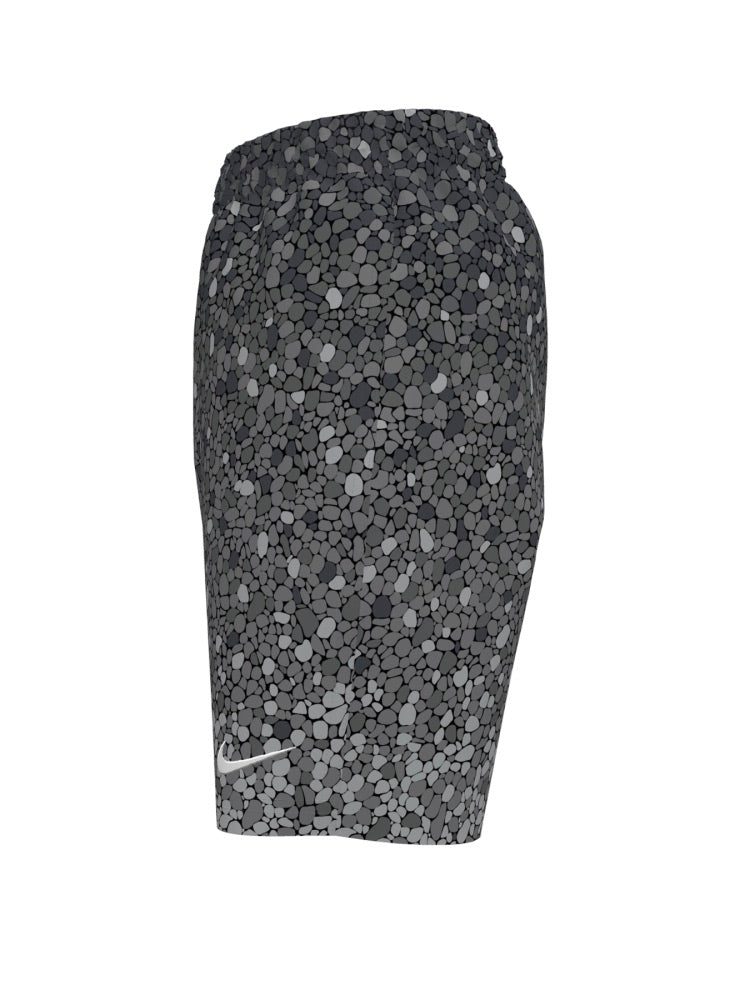Nike Swim Breaker Big Kids' (Boys') 7" Brief-Lined Volley Short - Black alternate image 1