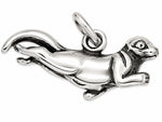 Otter Sterling Silver Charm Pendant - 27