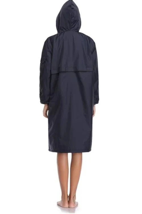 Adoretex Unisex Team Solid Swim Parka w/ Velcro Flaps - 27