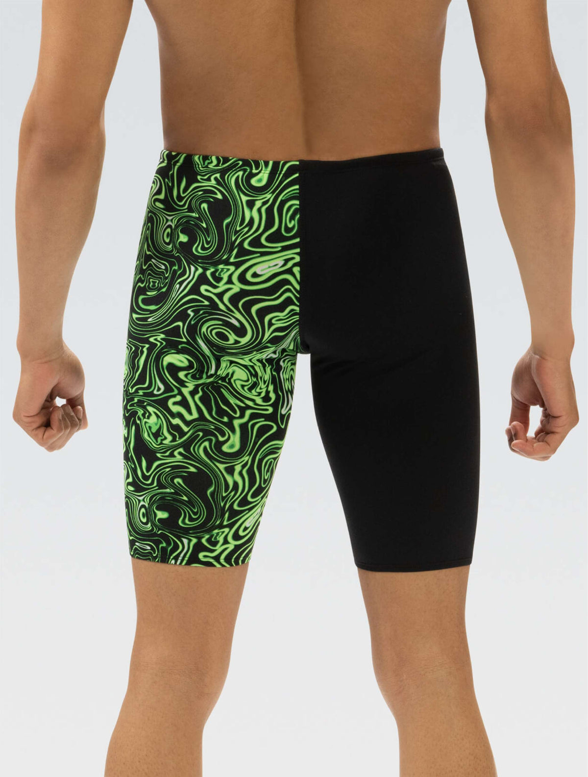 Reliance Men's Forcefield Green Asymmetrical Jammer - Forcefield Green back