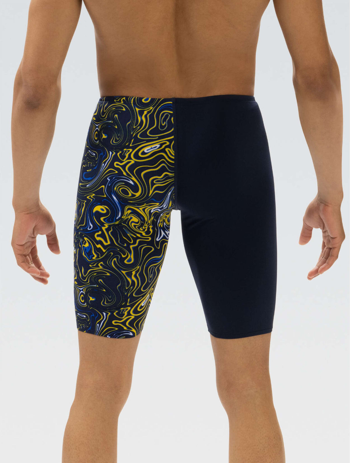 Reliance Men's Forcefield Navy and Gold Asymmetrical Jammer - Forcefield Navy and Gold back