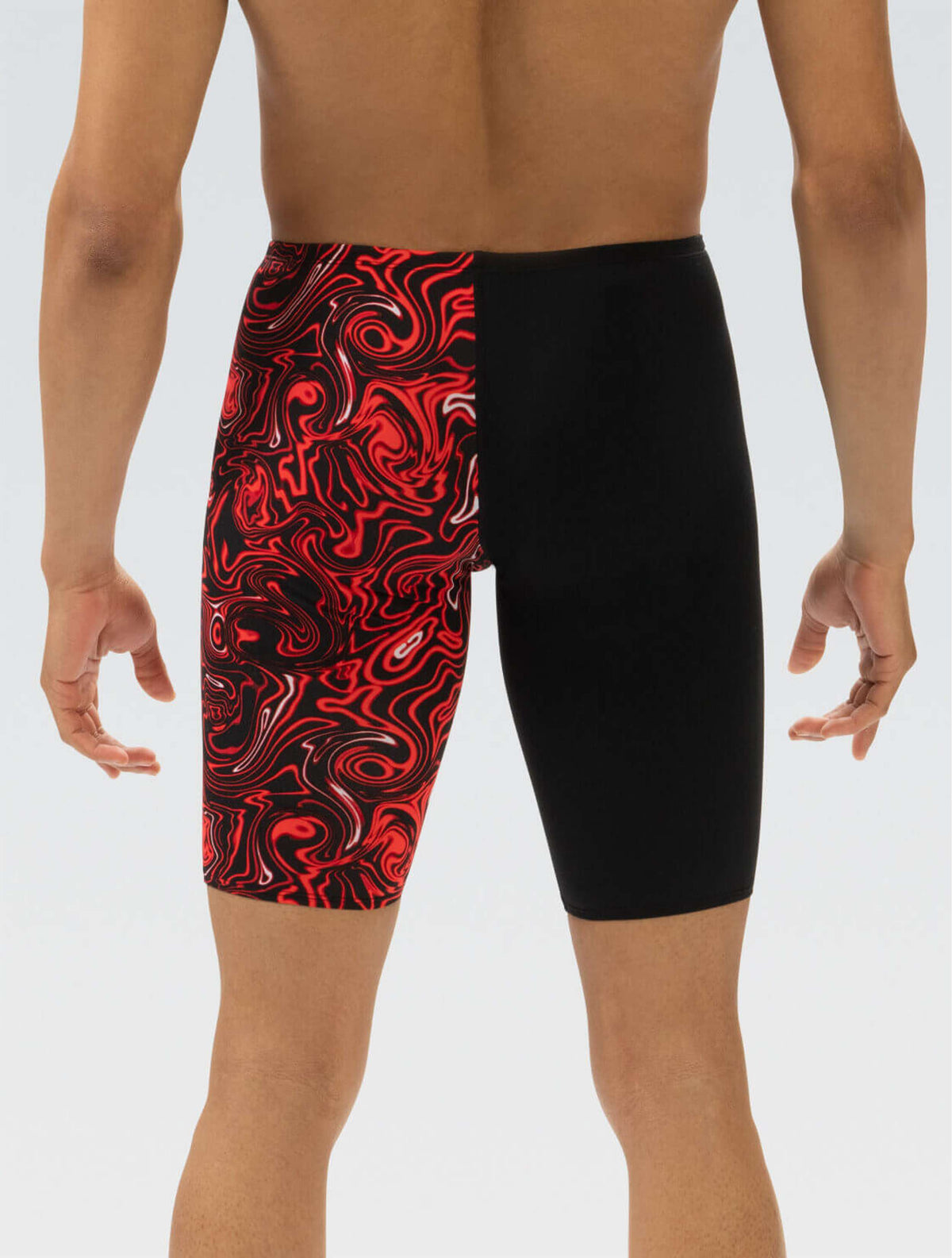 Reliance Men's Forcefield Red Asymmetrical Jammer - Forcefield Red back