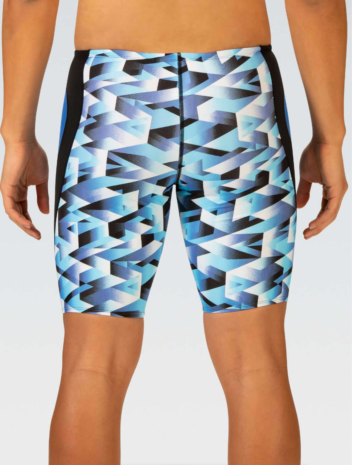 Reliance Men's Molten Blue Printed Jammer - Molten Blue Printed back