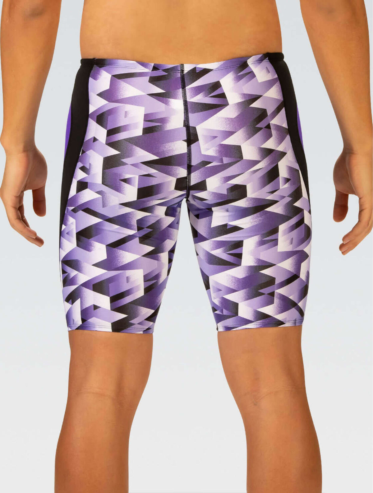 Reliance Men's Molten Purple Printed Jammer - Molten Purple Printed back