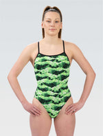 Reliance Summit Green V-Back One Piece - Summit Green front