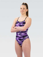 Reliance Summit Purple V-Back One Piece - Summit Purple front