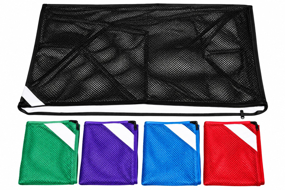 Mesh Equipment Swim Bag 16" x 30" with Drawstring Toggle Closure - 27