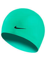 Nike Swim Big Kids' Silicone Cap - Green Shock