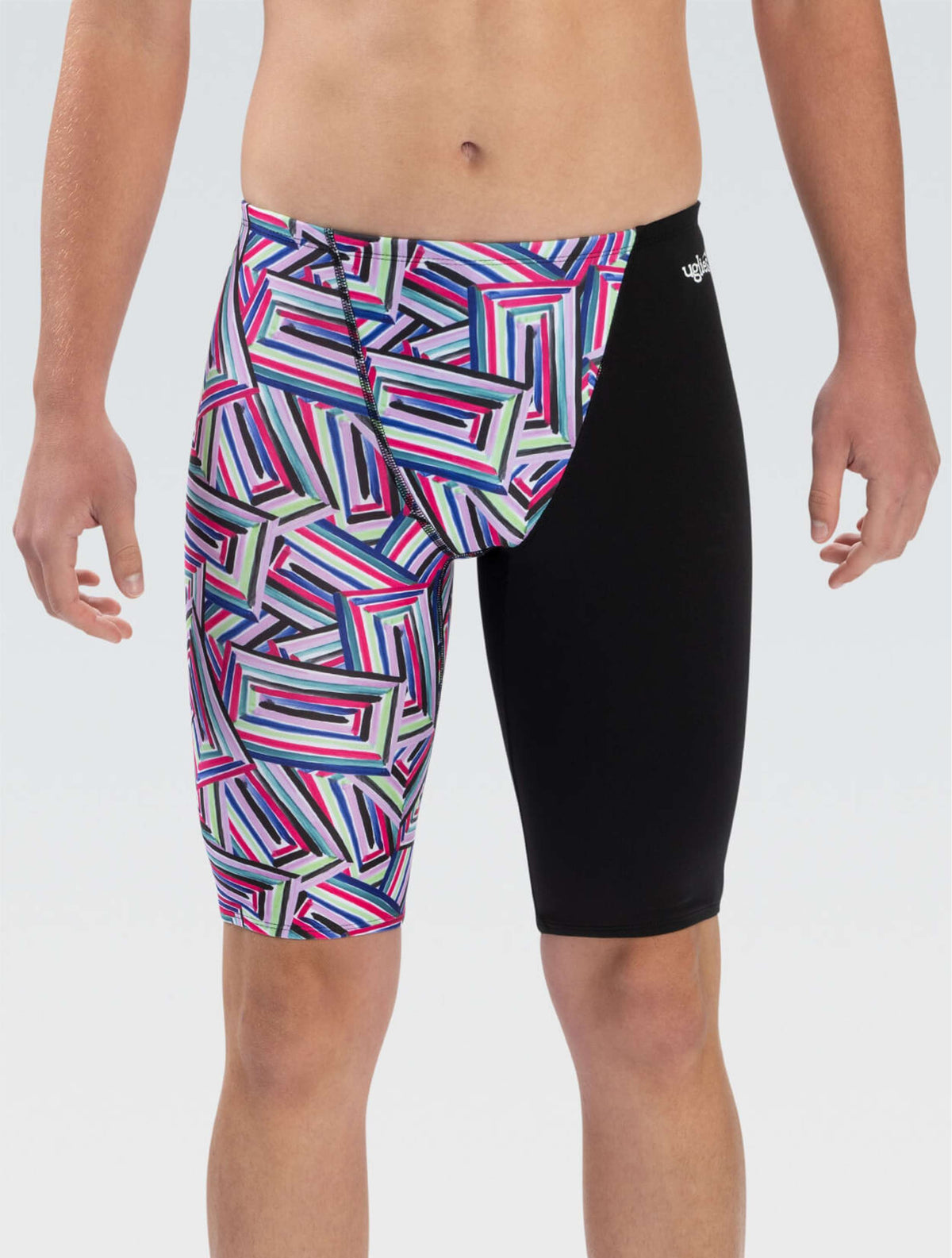 Uglies Men's Mish Mash Jammer Swimsuit - Mish Mash front