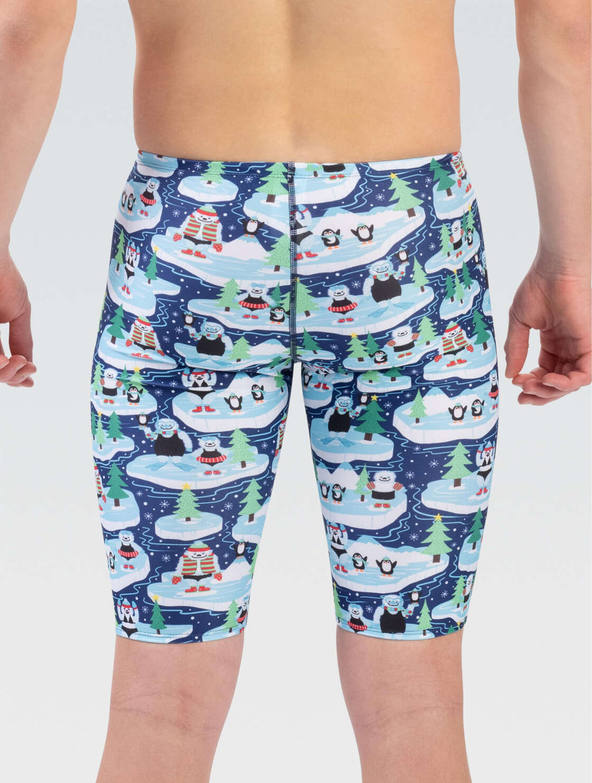 Uglies Men's Yeti Plunge Jammer - Yeti Plunge back