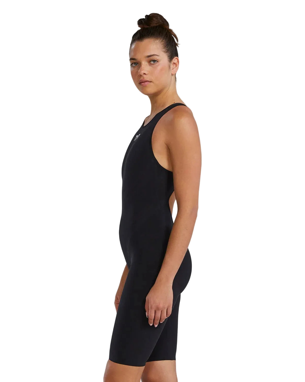 TYR Venzo Phantom Women's Solid OPEN Back Kneeskin Tech Suit - 26