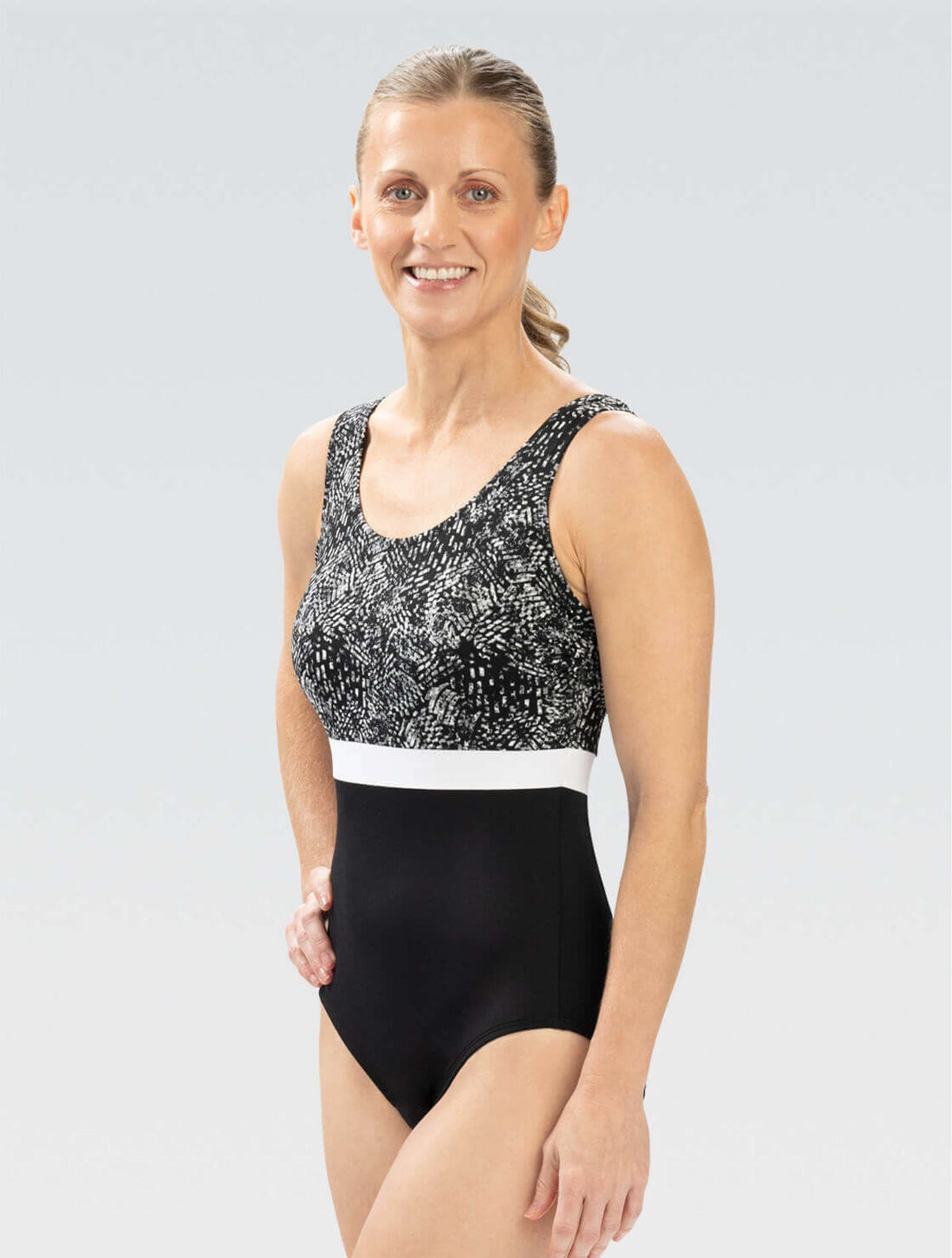 Women's Aquashape Breeze Moderate Scoop Back One Piece - Breeze front