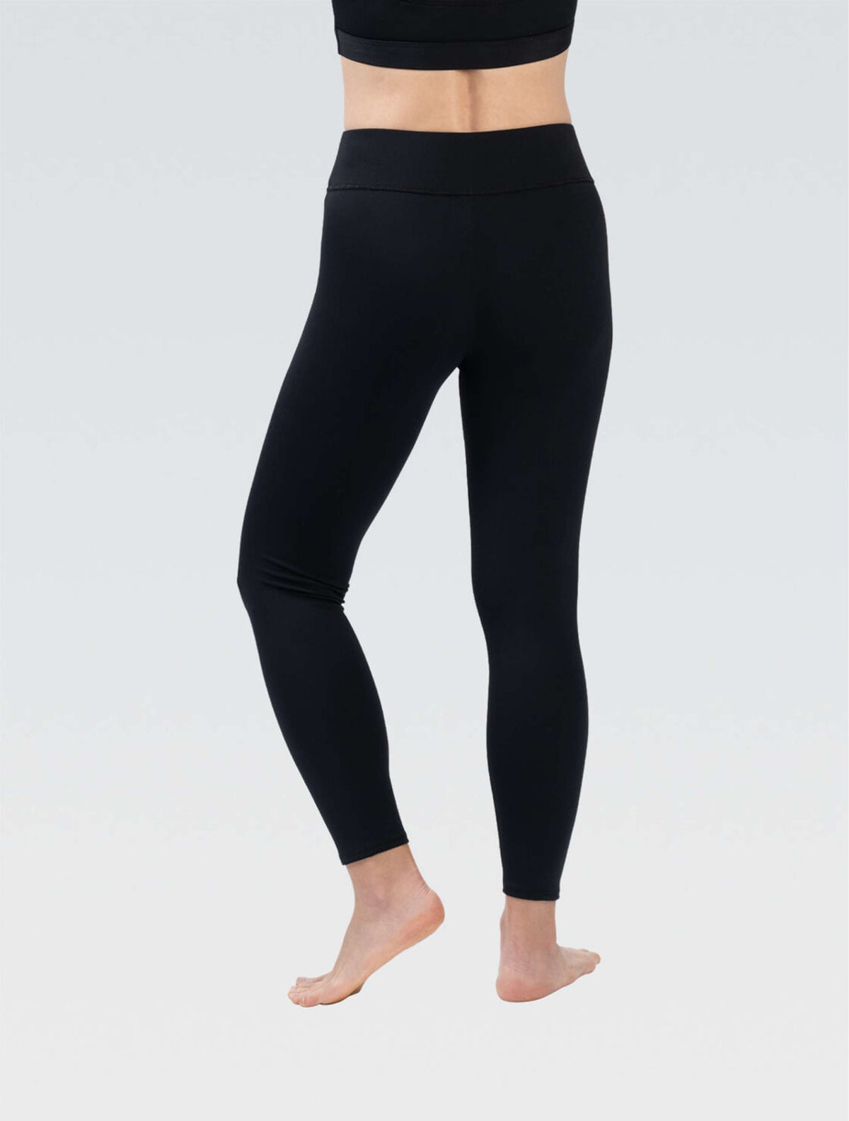 Women's Aquashape High Waisted 7/8 Black Aqua Tight - High Waisted 7/8 Black Aqua Tight back