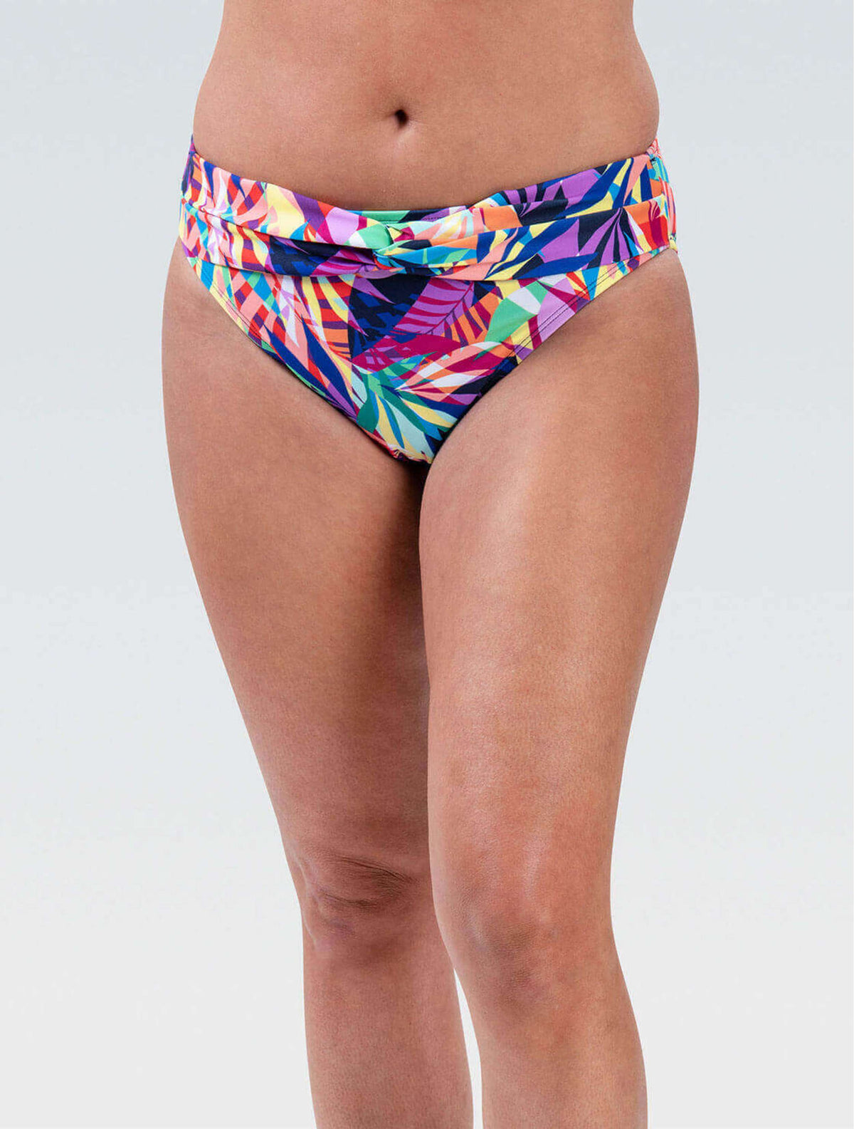 Women's Aquashape Las Palmas Contemporary Front Loop Brief Bottom - Las Palmas front