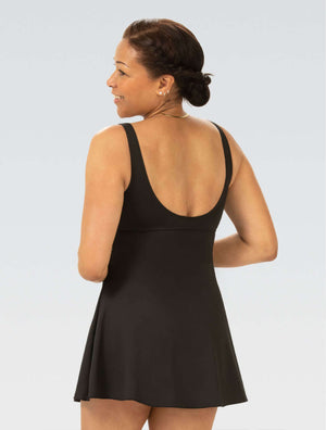 Women's Aquashape Wrap Front V-Neck Swim Dress: Animal - Wrap Front V-Neck back