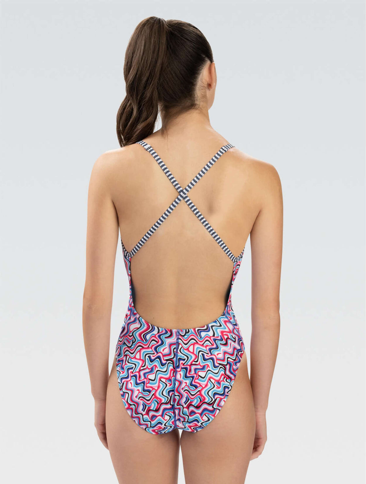 Women's Uglies Ripple Diver Back One Piece - Ripple Diver Back back