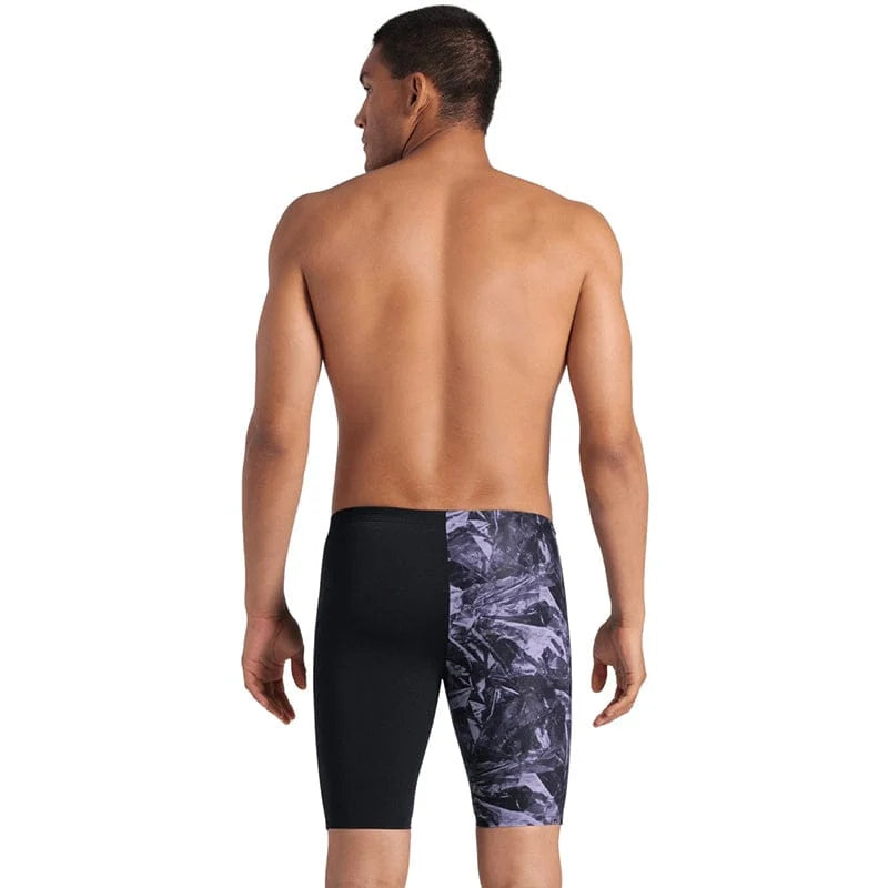 Arena Crackle Print MaxLife Eco Men's Swim Jammer - 26