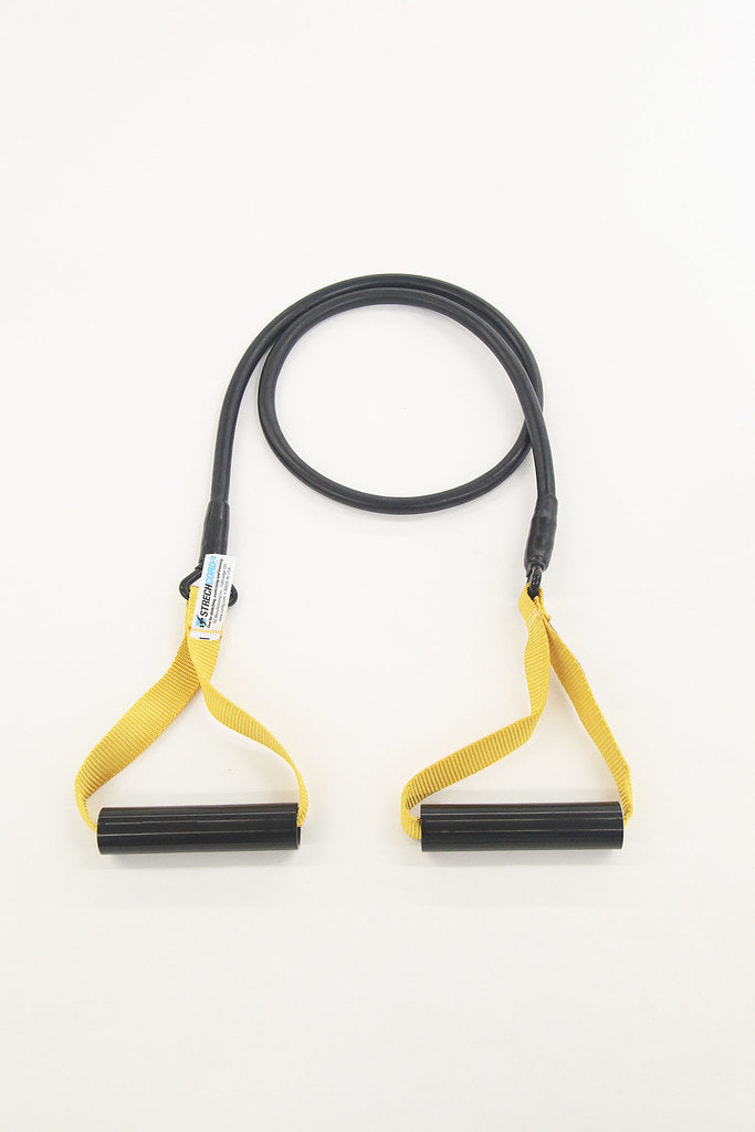 StrechCordz Basic Dry-Land Trainer w/Handles-Yellow(Res 5-14lbs) - 25