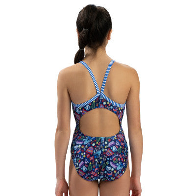 Dolfin Women's Uglies Easy Freezy V-Back One Piece - 27